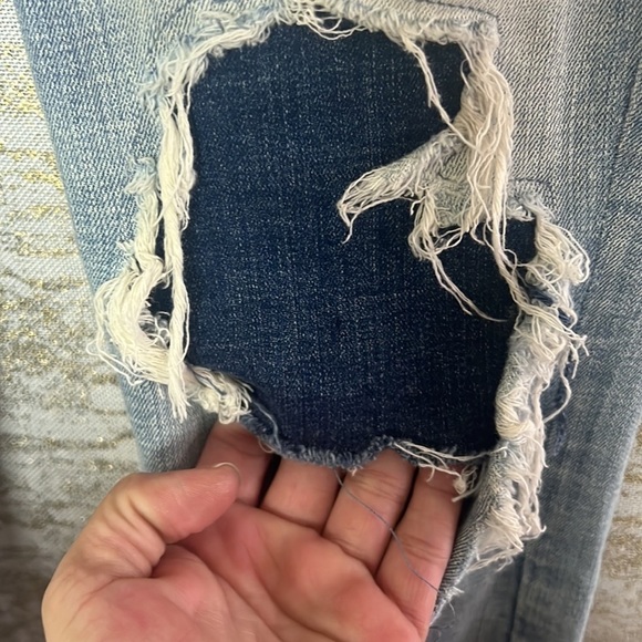 American Eagle Hi-Rise Jegging Crop Super Stretch Size 0 - Picture 6 of 14